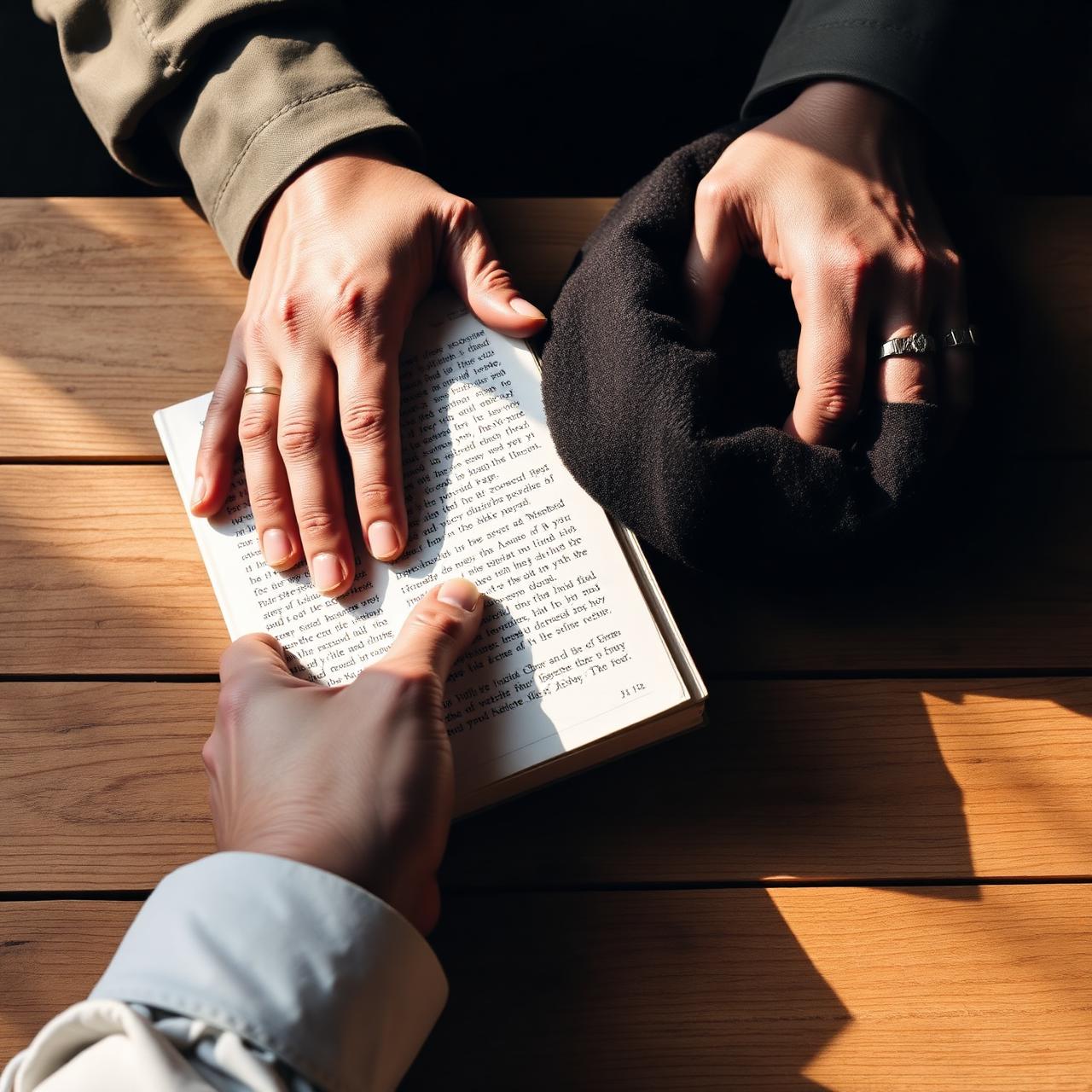 Prayer book and beret